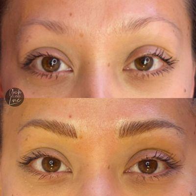 Combo nano stroke brows