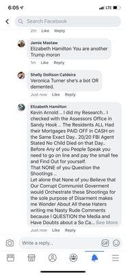 ( Owner ) commenting in a local group after the Dayton Mass Shooting 8/4/19 reporting it was all a " government hoax " and a conspiracy