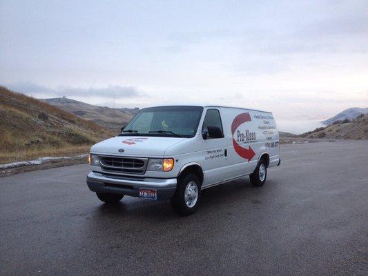 It's pretty obvious I take pride in my business and love my work considering this photo of my work van looks a magazine add for a new car