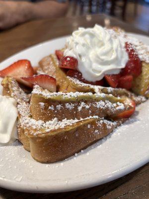 Strawberry French toast