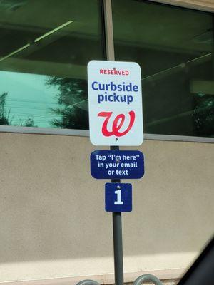 They offer curbside pickup