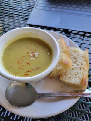 Split pea soup