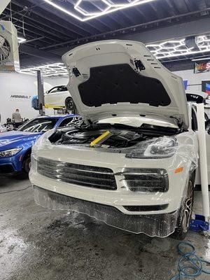 Brand New 2023 Porsche Cayenne In For Full Body PPF