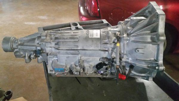 Remanufactured Isuzu Transmission.....waiting to be installed....