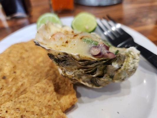 Baked oyster