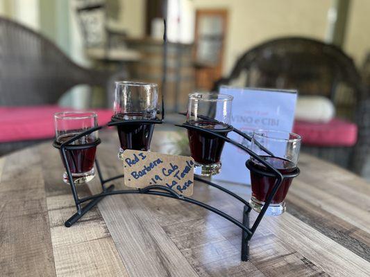 Red Wine Flight