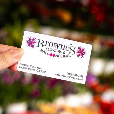 Browne's Flowers