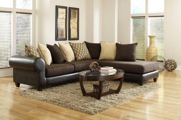 Chocolate Sectional