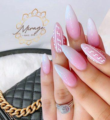 You always look after new things in life, may you find pleasure in whatever you do, have a great day with Mirage Nails ahead!