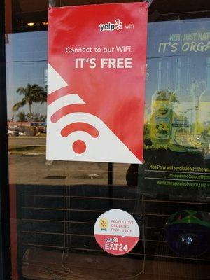 Free wifi