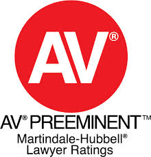 Jay Young has received the highest peer rating possible in competence/ethics.  --AV Preeminent® Rated in Litigation & Business