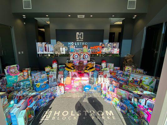 Olive Crest Charity Toy Drive | Holstrom, Block & Parke, APLC