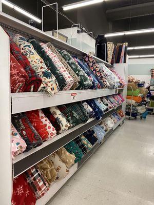 Tons of fabrics