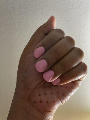 Regular Manicure - OPI polish