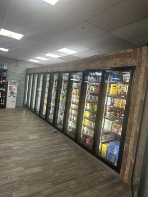 Biggest selection of RTD's and soda in east county.