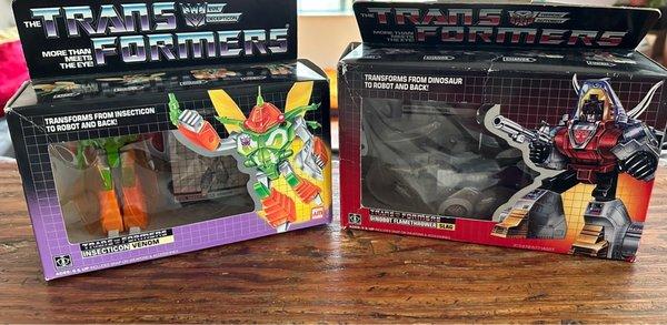 Transformers G1  Slag & Venom Original, complete in fantastic boxes!