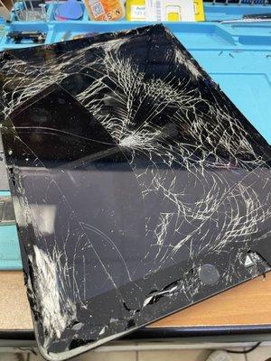 iPad glass repair