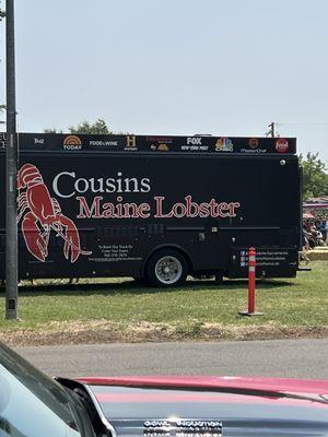 Pear fair stepped up their game with Cousins Maine Lobster in site!