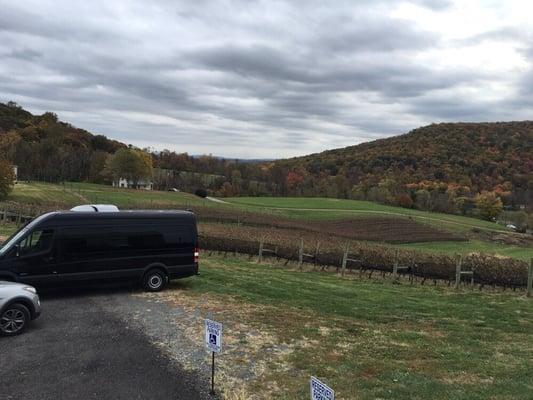 Wine tour in a 2015 Sprinter