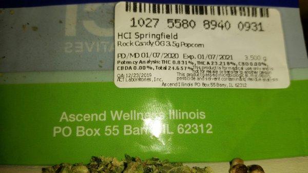 Seeds in the weed! I did get a refund bur still.