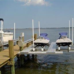 IMM duel PWC lift. Boat Lifts of South Florida. Tavernier, Fl.