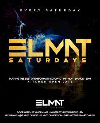 Elmnt Saturday's