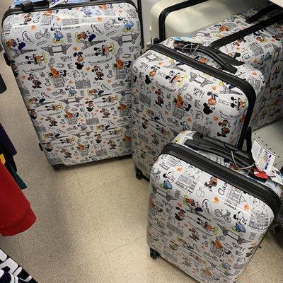 Disney luggage set