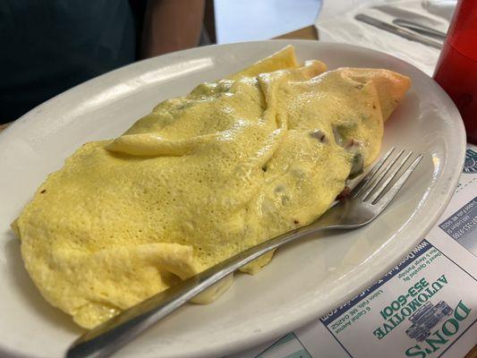 Loaded omelet