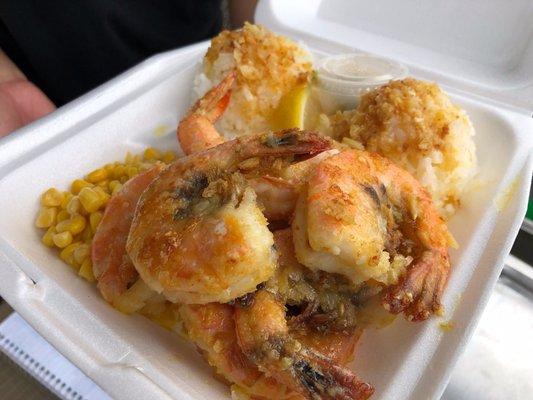 Garlic shrimp