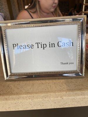 Tip notice!