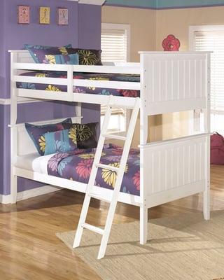 We have over 30 Bunkbeds to choose from all colors, shapes, and sizes!