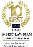 Rated one of the BEST law firms in St. Louis - Handling Workers' Compensation only in Missouri & Illinois