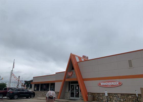 Beautiful overcast day at Whataburger!