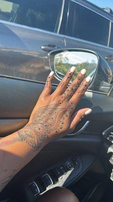 My beautiful henna