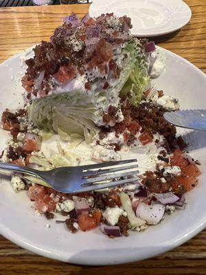 Side Wedge salad