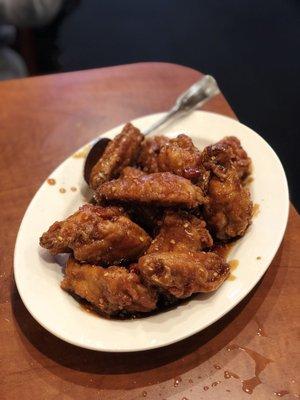 Original dry fried chicken wings