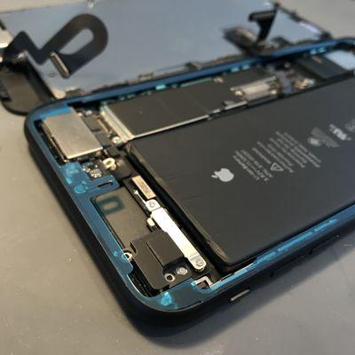 we replace the water seal on all iPhones 7 & up to keep dust and moisture out after a repair!