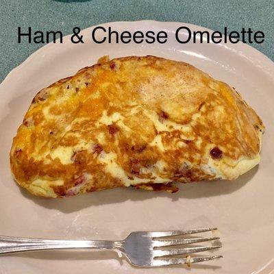 The Original Pancake House. The Ham & Cheese Omelette. "Fluffy" really doesn't begin to describe it!