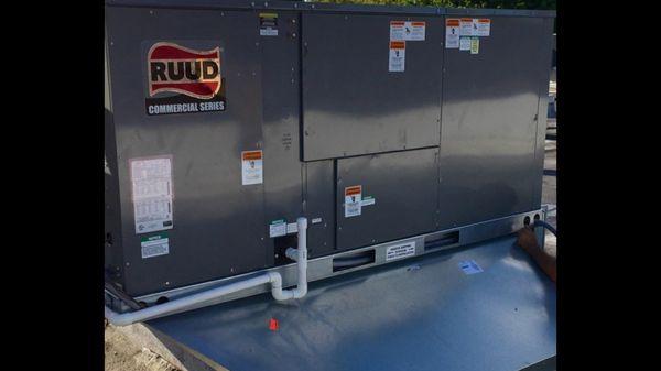 RUUD 7.5 Ton Package installation