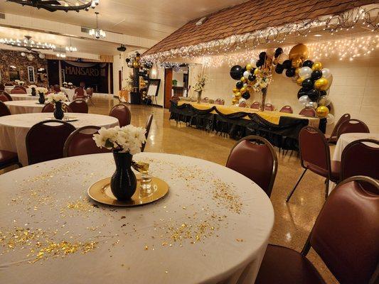 Dining Area & Head Table