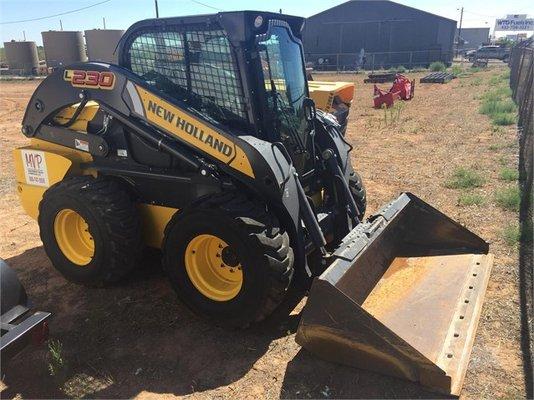 we have skid steers ready for rent