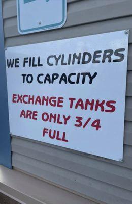 They fill tanks