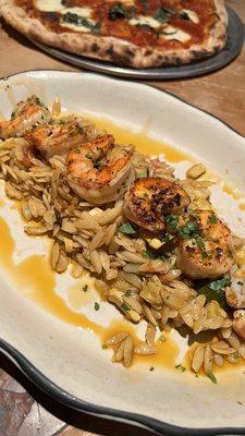 Shrimp With orzo