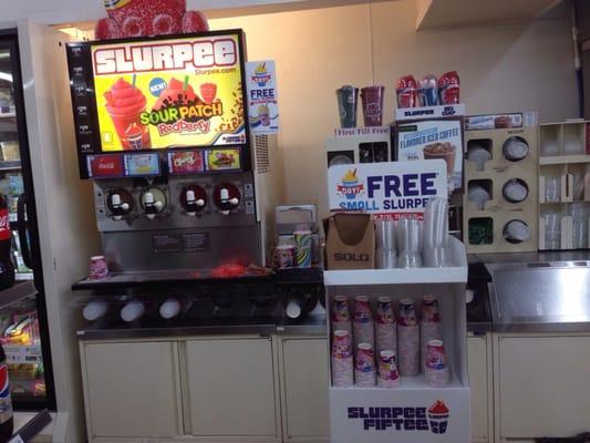 Free Slurpee's for everyone, and it was everywhere!