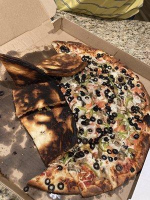 Garden Supreme pizza