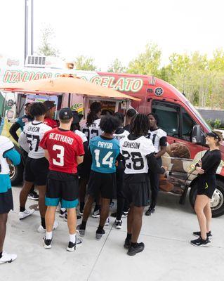 Catering for our hometown Jags!!!!