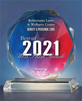 Voted Best of 2021 by West Palm Beach!