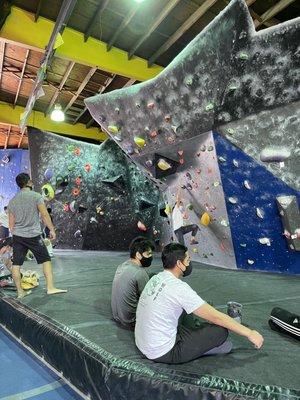 Climbing area