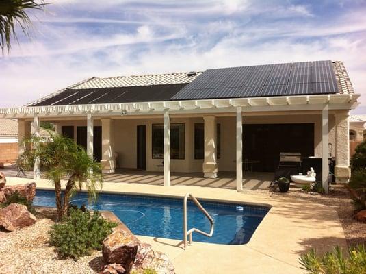 Photo Voltaic and Solar Pool Heating