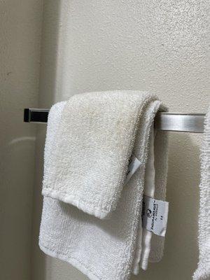 dirty towels